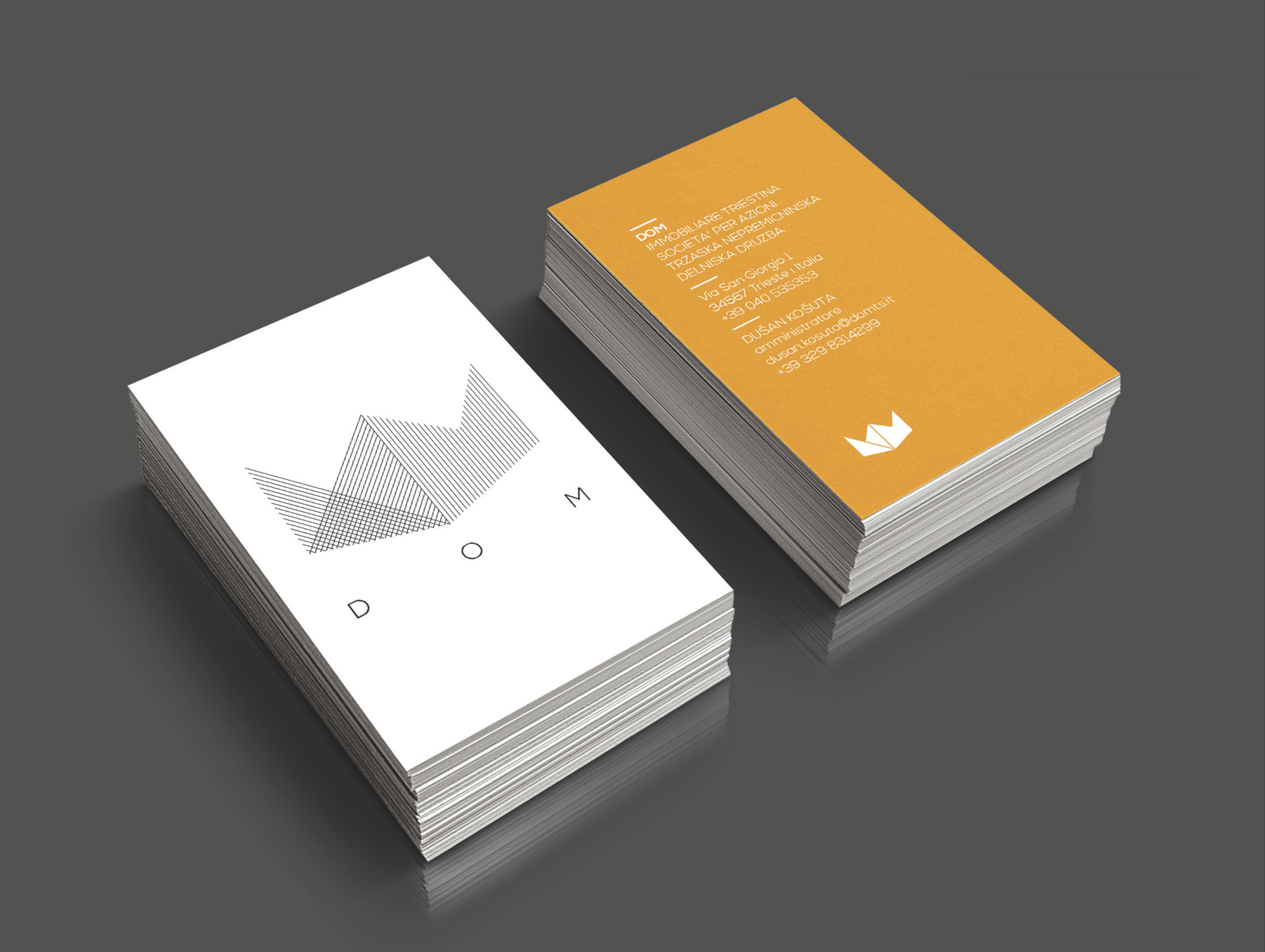 DOM_Business card